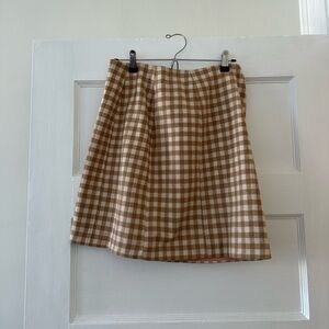 100% wool skirt and jacket set